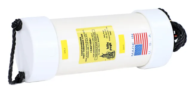 Containerized Fast Throw Line